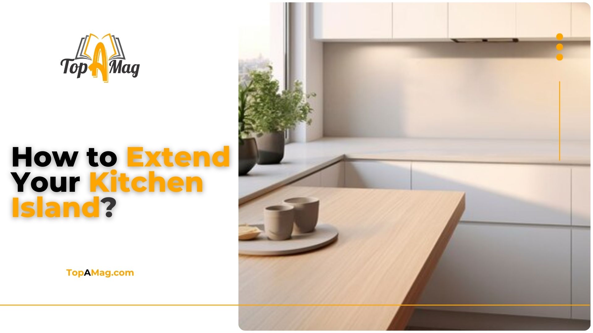 How to Extend Your Kitchen Island