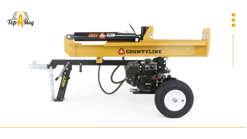 CountyLine 25-Ton HorizontalVertical Gas Log Splitter