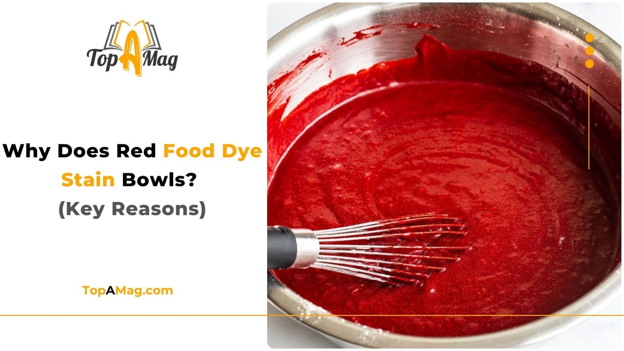 Why Does Red Food Dye Stain Bowls